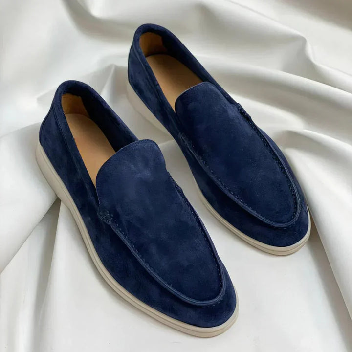 VELVETSTRIDE | Premium Suede Slip-On Loafers