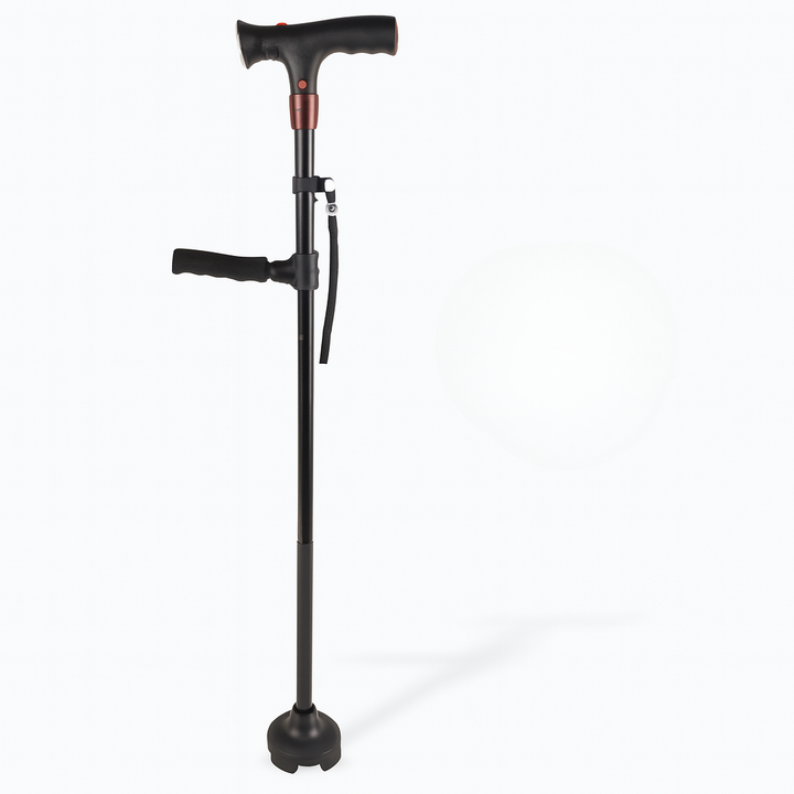 EASYRISE | Foldable Walking Cane with Light & Alarm