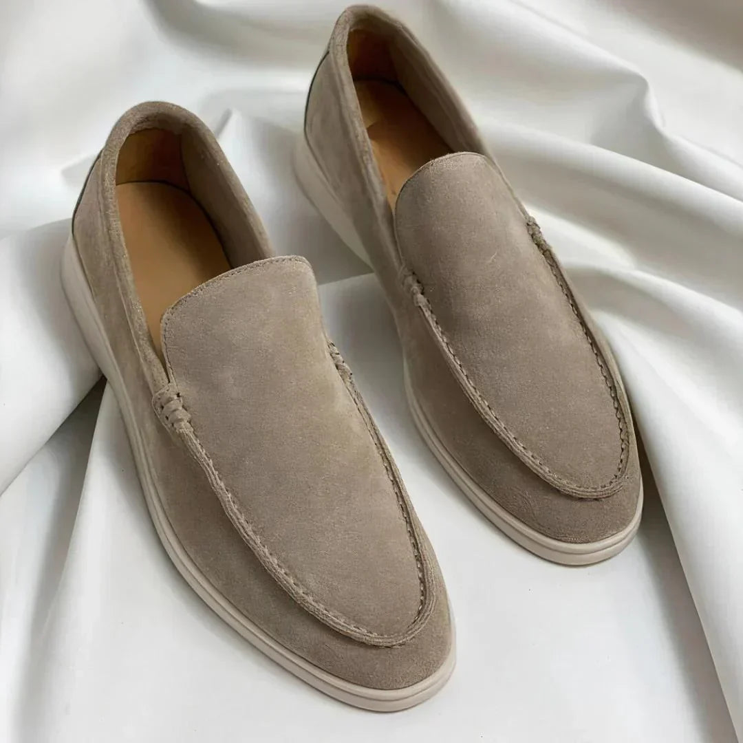 VELVETSTRIDE | Premium Suede Slip-On Loafers