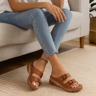 NORA | Wedge Sandals For Everyday Comfort