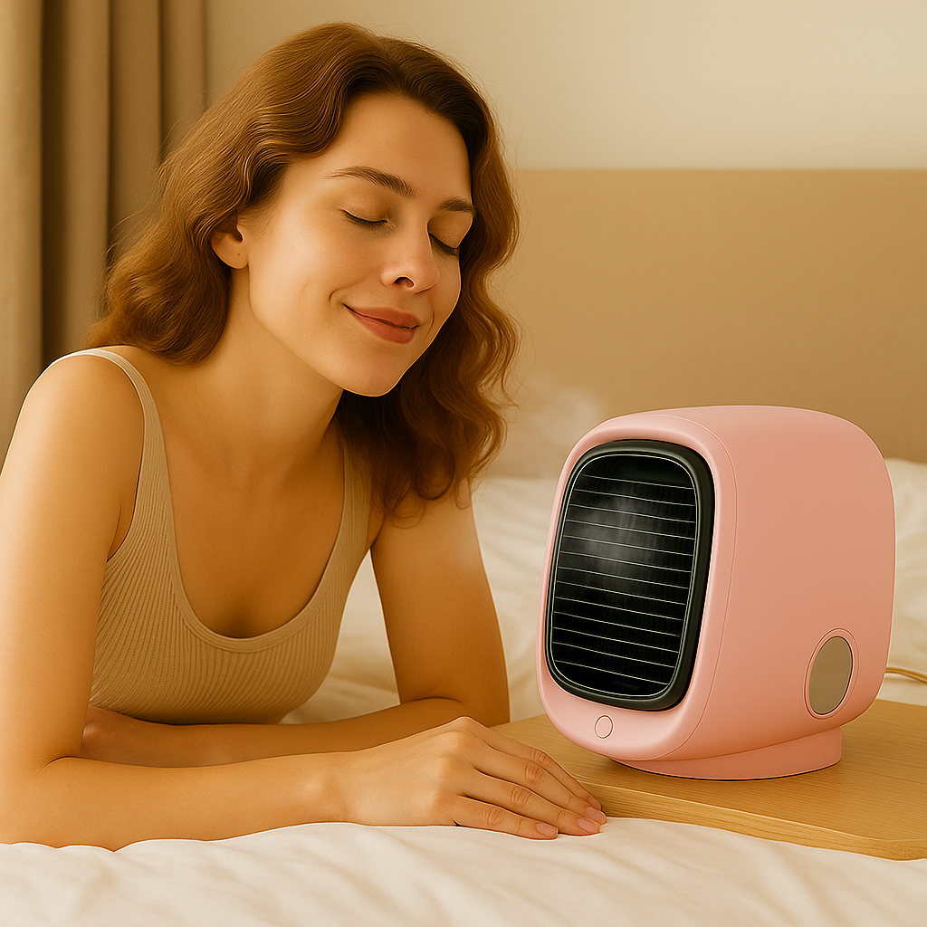 AIRLOOM | 2-in-1 Portable Air Cooler & Humidifier