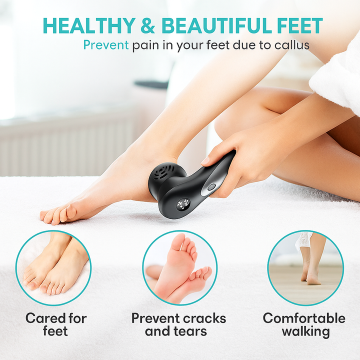 HEELHERO PRO | Rechargeable Electric Foot File