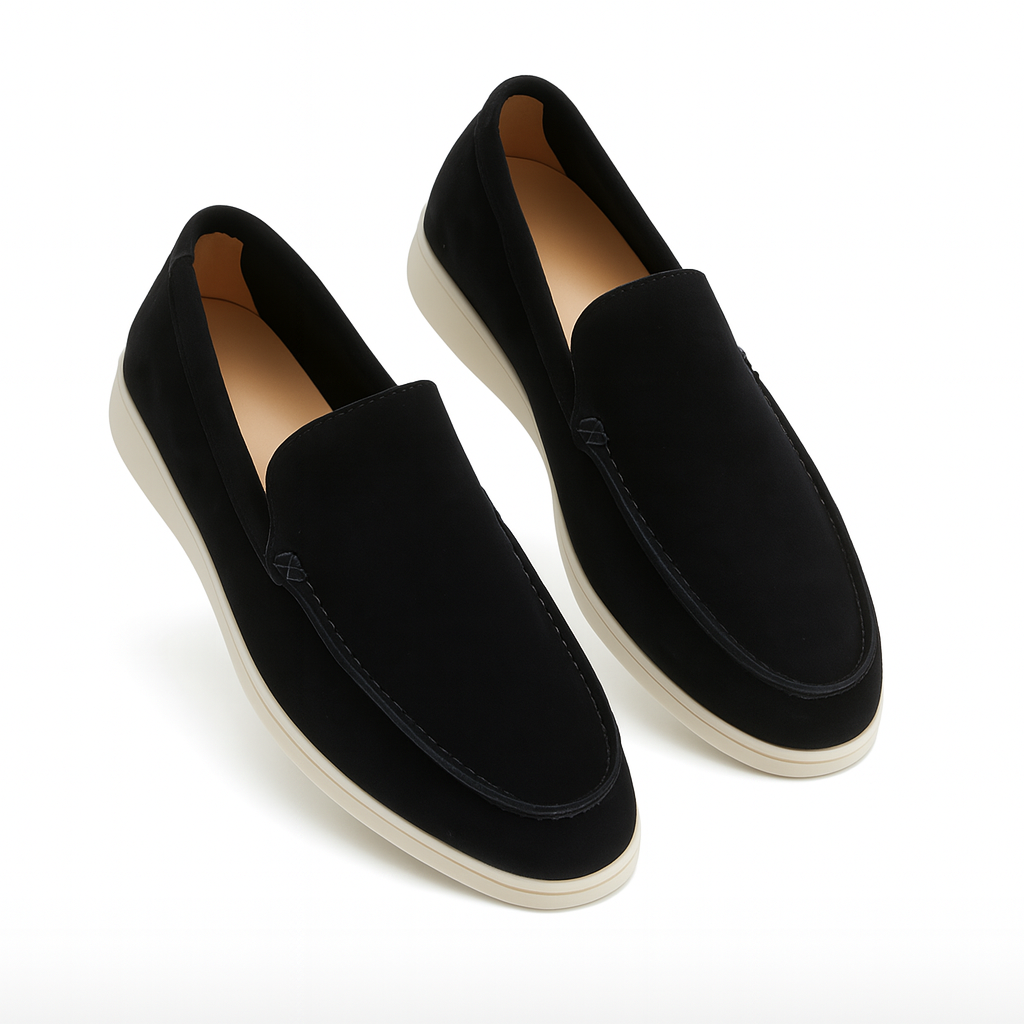 VELVETSTRIDE | Premium Suede Slip-On Loafers