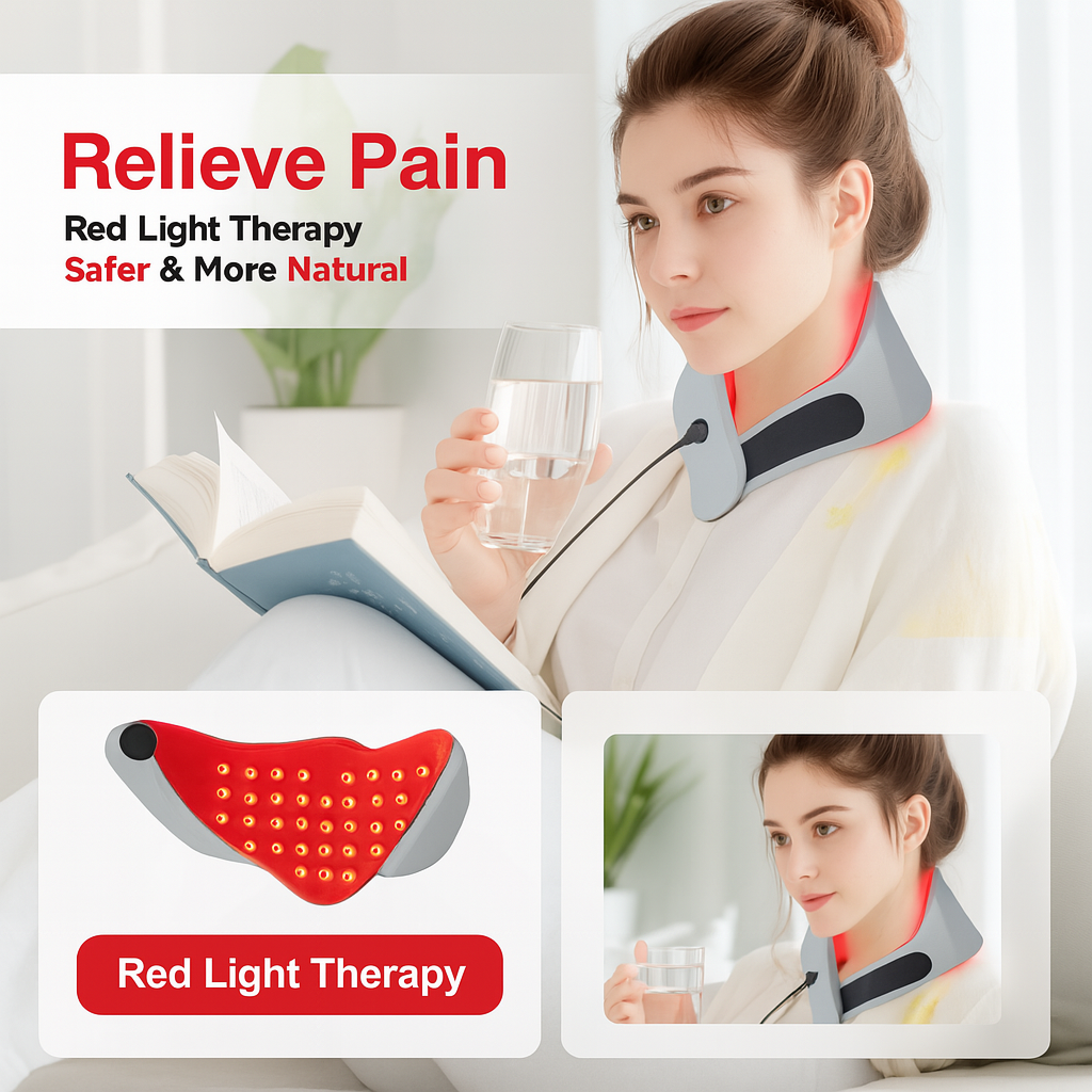 THERALUX | Heated Infrared Neck Massager