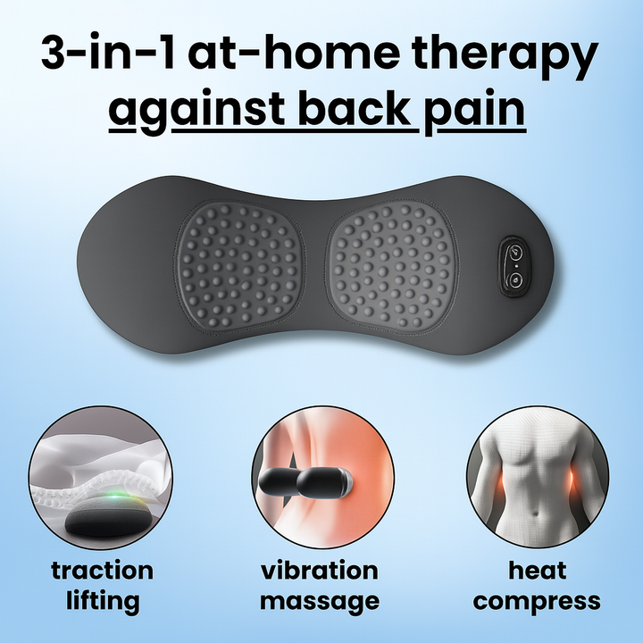SPINEFLOW | 3-in-1 Back Pain Relief Device