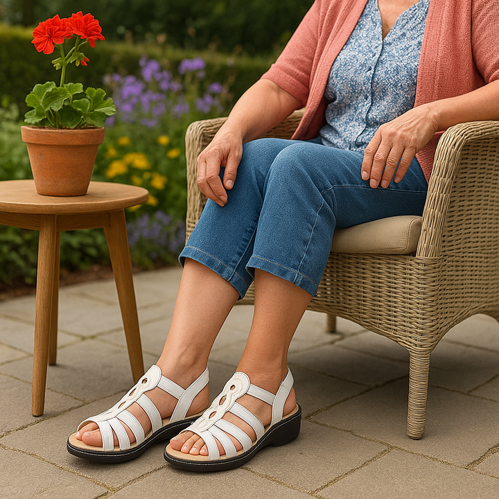 LENA | Lightweight Orthopedic Slingback Sandals
