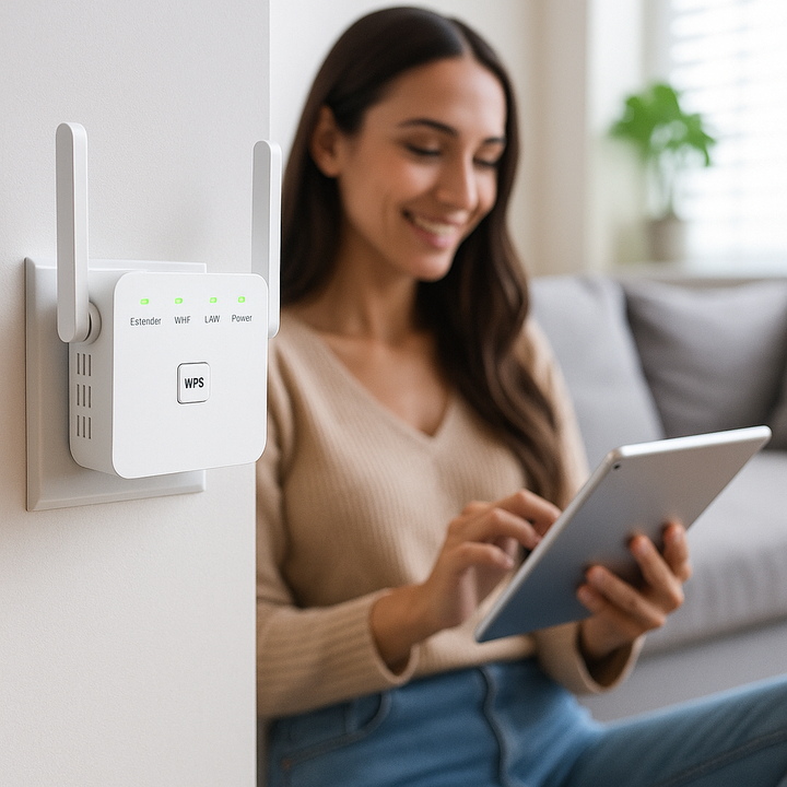 WAVEBOOST | Dual-Band Plug-In WiFi Repeater