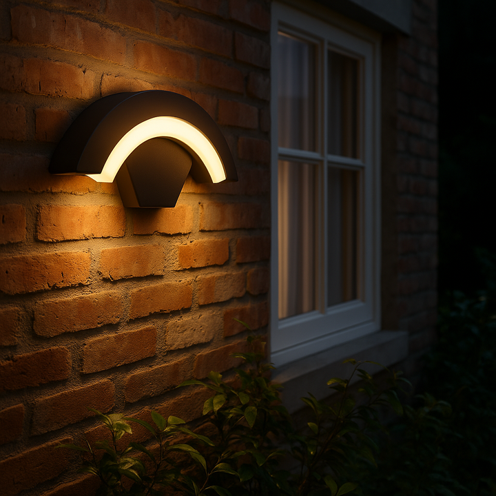 BRIGHTGUARD | Motion-Detection Outdoor Lamp