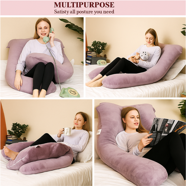 MAMAREST | Ergonomic U-Shaped Body Pillow
