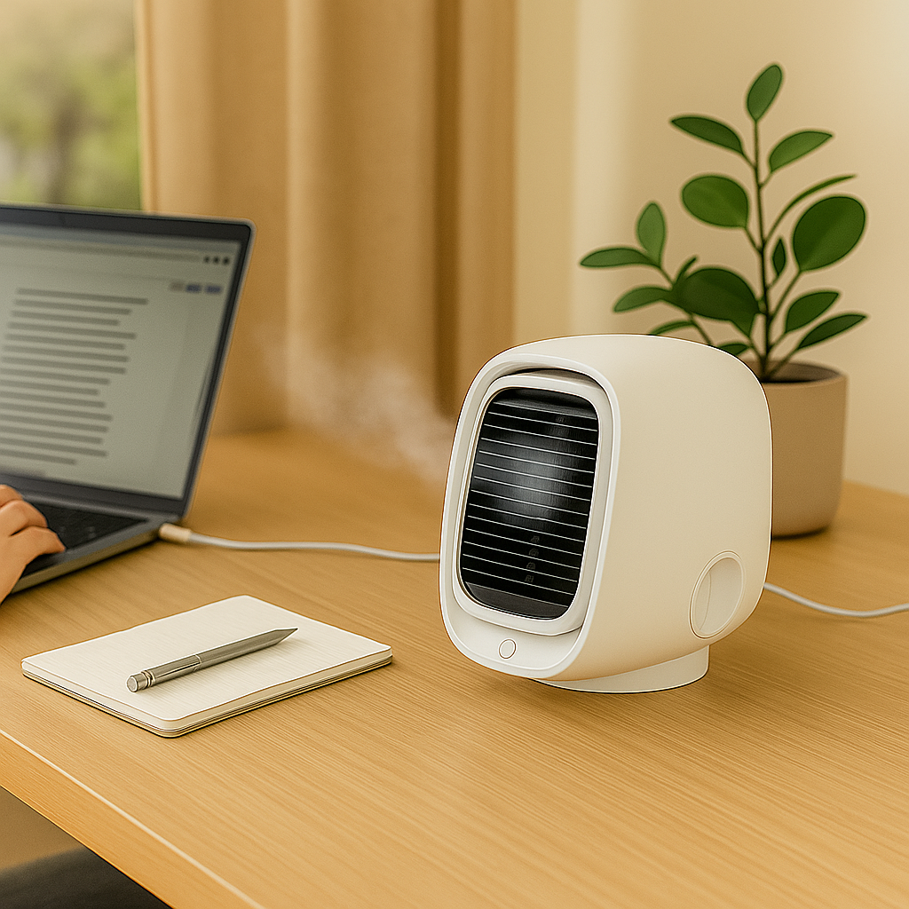 AIRLOOM | 2-in-1 Portable Air Cooler & Humidifier