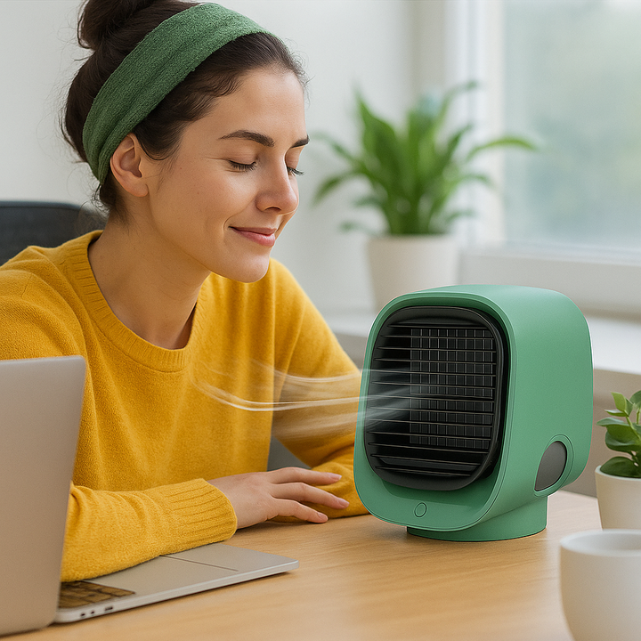 AIRLOOM | 2-in-1 Portable Air Cooler & Humidifier