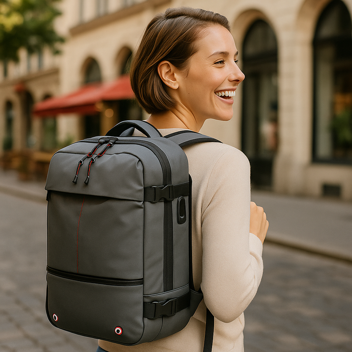 PACKLITE | Compression Backpack for Smart Travel