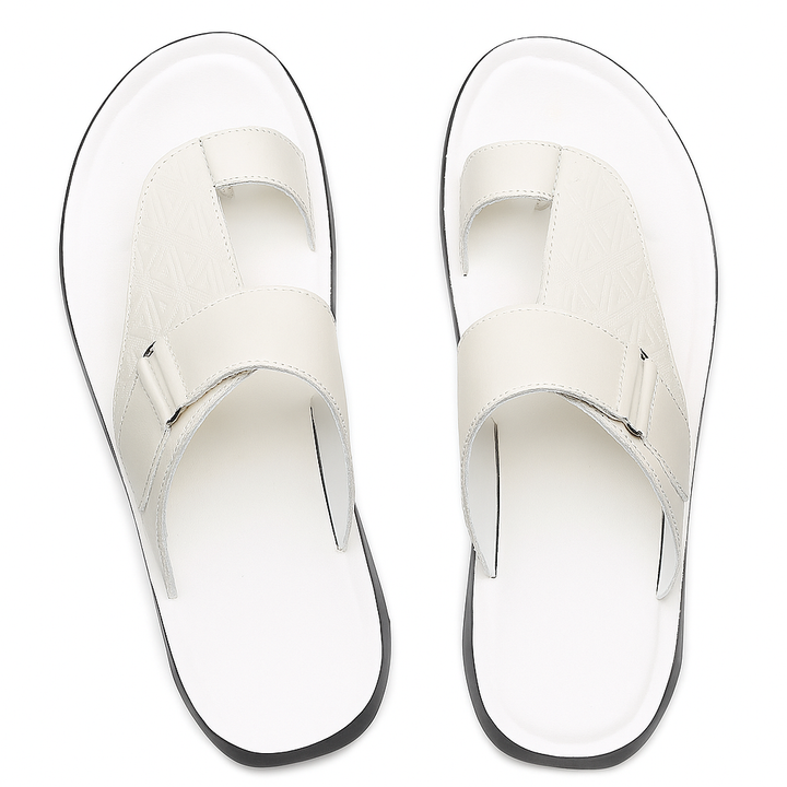 UrbanEdge | Premium Leather Slide Sandals