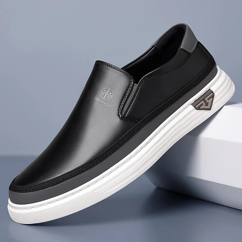 URBANELLO | Premium Slip-On Leather Loafers