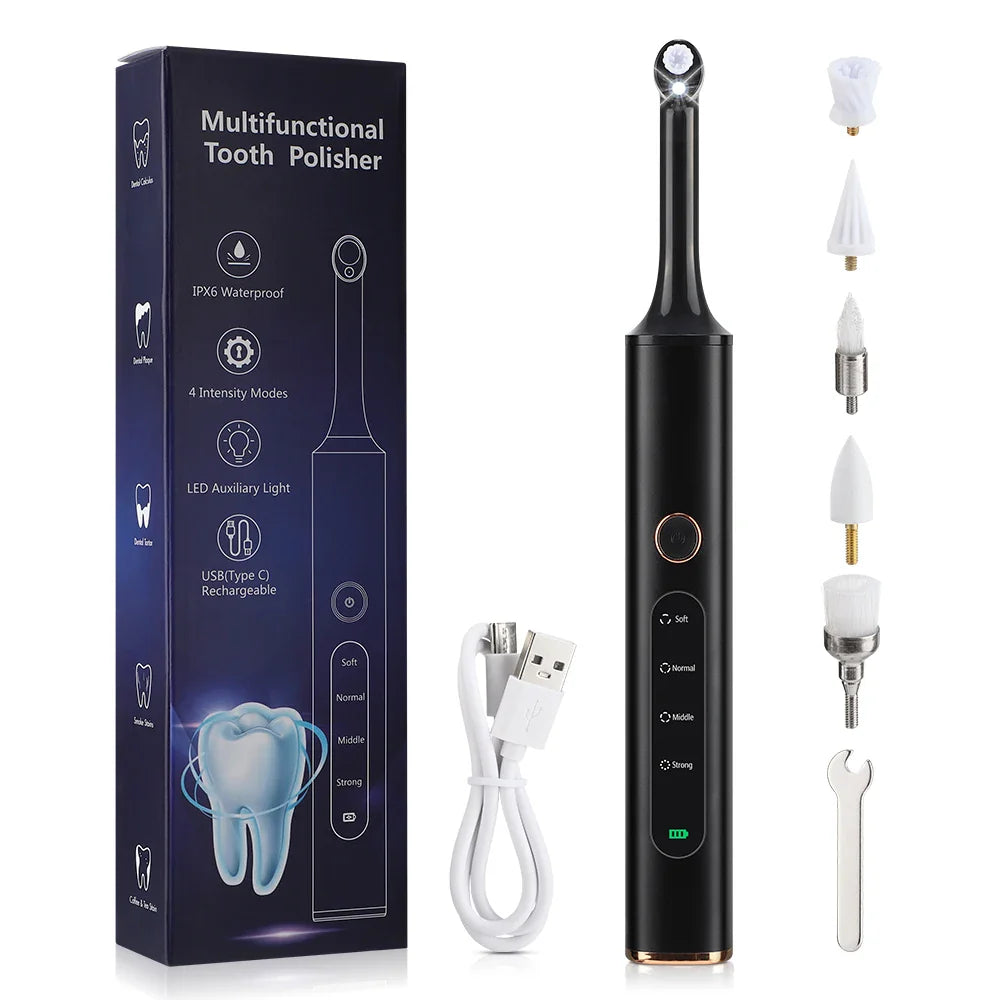 GLEAMKIT | 5-in-1 Dental Polisher Kit