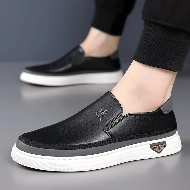 URBANELLO | Premium Slip-On Leather Loafers