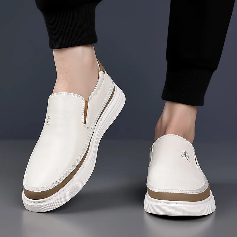 URBANELLO | Premium Slip-On Leather Loafers