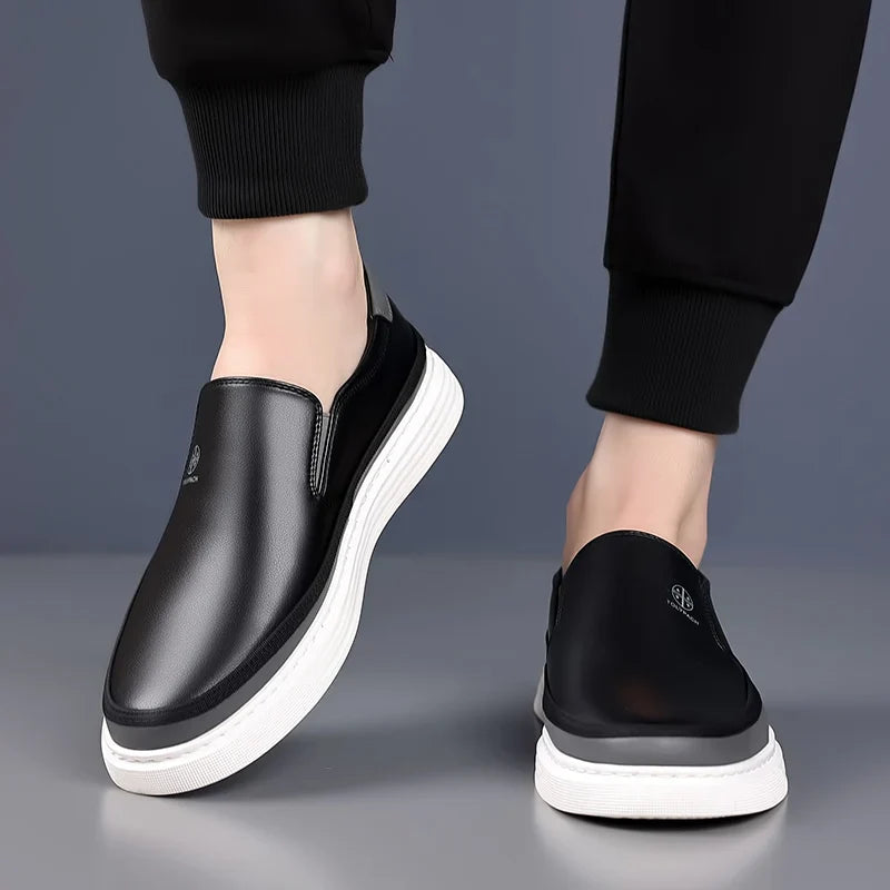 URBANELLO | Premium Slip-On Leather Loafers