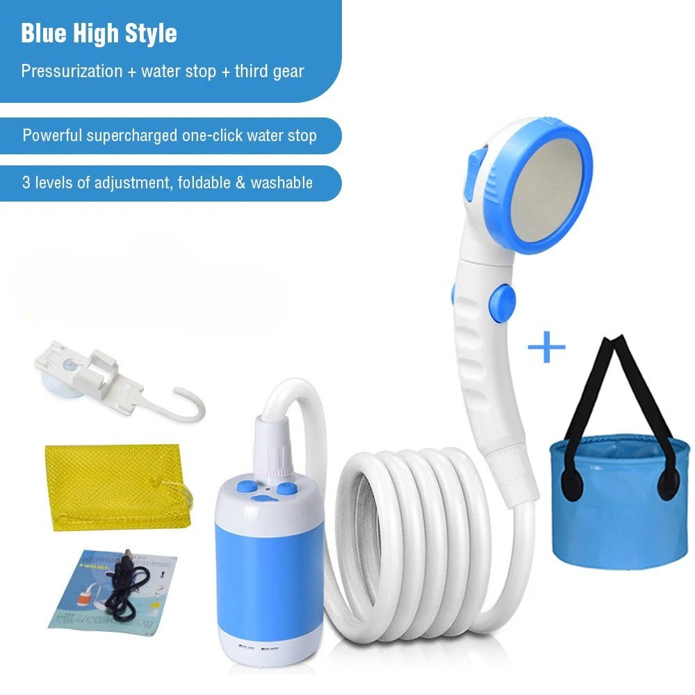 AQUAGO | Rechargeable Portable Outdoor Shower Kit