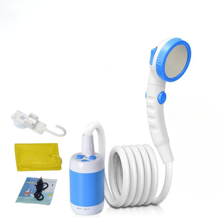 AQUAGO | Rechargeable Portable Outdoor Shower Kit