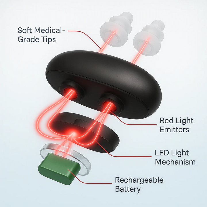 BREATHEEASY | Rechargeable Sinus Relief Massager