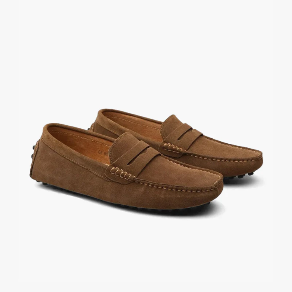 VELLUTO | Premium Suede Driver Loafers