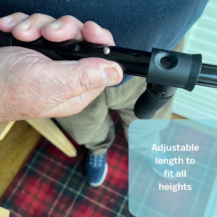 EASYRISE | Foldable Walking Cane with Light & Alarm