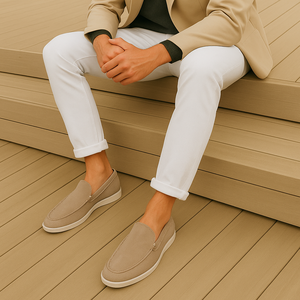 VELVETSTRIDE | Premium Suede Slip-On Loafers