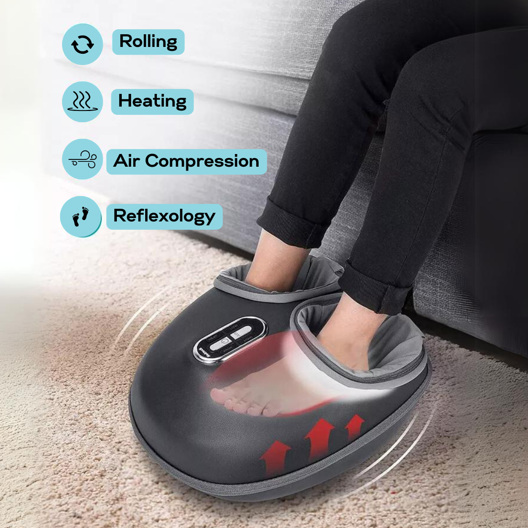 RELAXSOLE | Deep-Kneading Shiatsu Foot Massager