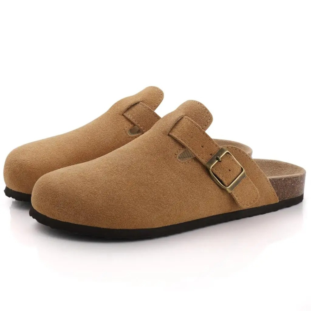 SOLEJOY | Faux Fur Summer Beach Mules