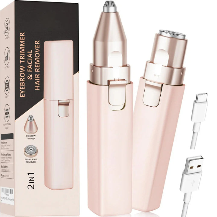 SONORRA | 2-in-1 Painless & Safe Hair Remover for Women