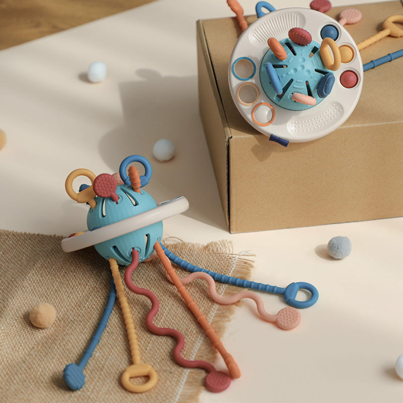 COZYPULL | Sensory Montessori Teething Toy for Toddlers