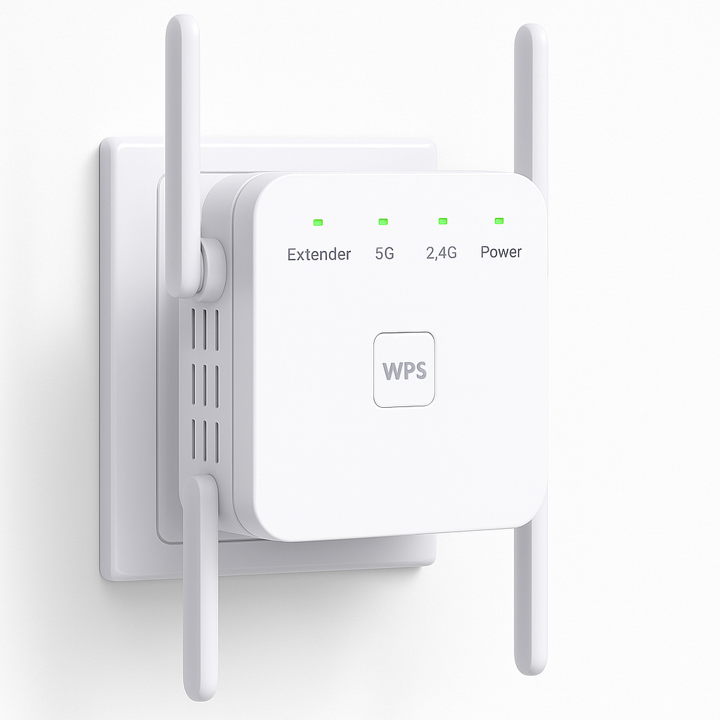 WAVEBOOST | Dual-Band Plug-In WiFi Repeater